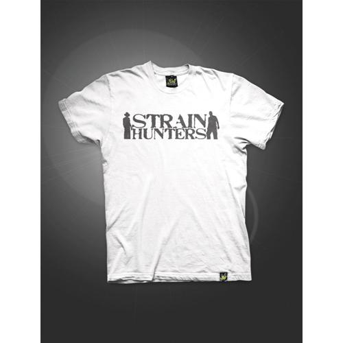 - NEW - STRAIN HUNTERS MAGLIETTA UOMO BIANCO [XL] (ATS028)