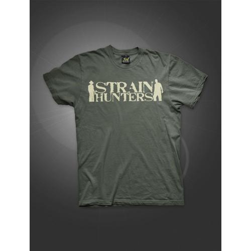 - NEW - STRAIN HUNTERS MAGLIETTA UOMO VERDE [XL] (ATS009)