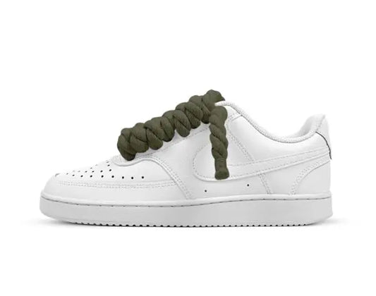 Nike Court Vision Rope Laces green