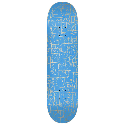 KROOKED DECK PP FLOCK PRICEPOINT BLUE 8.25 X 32